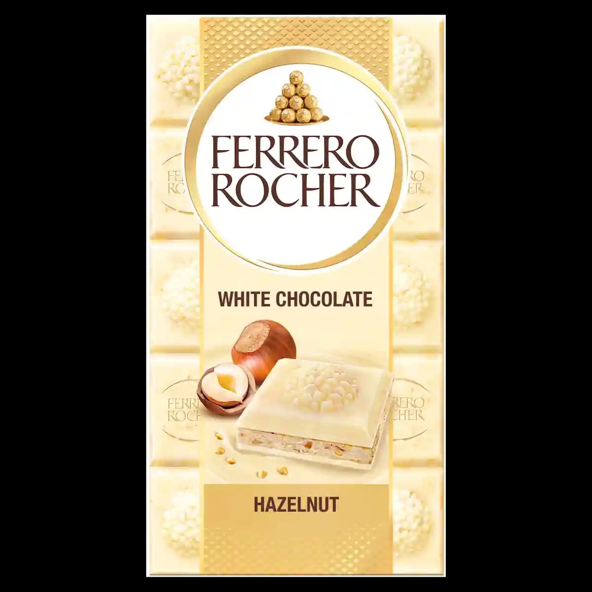 Ferrero rocher ağ şokolad, fındıqlı, 90 qr