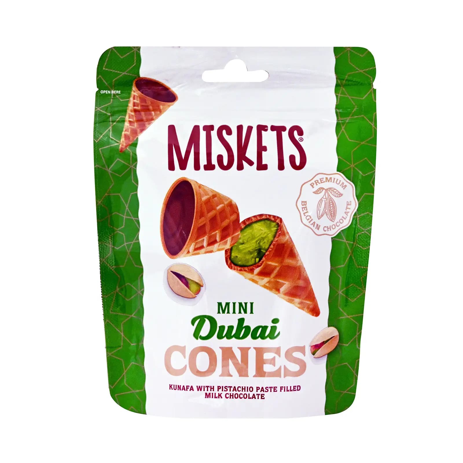 Miskets pecenye cornet 50 qr dubay sokolad