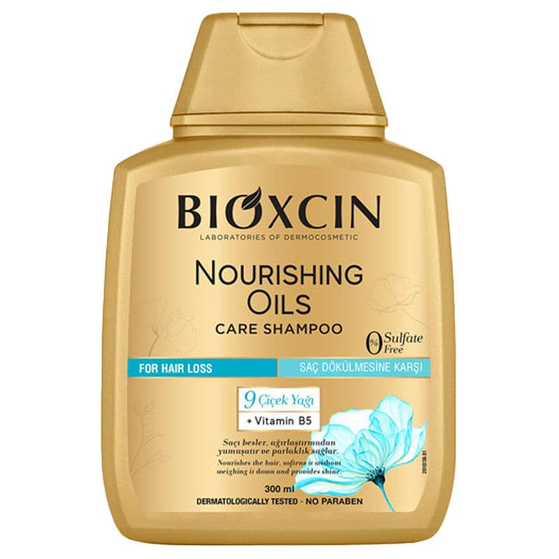 Bioxcin 9 çiçək yağlı şampun, 300 ml