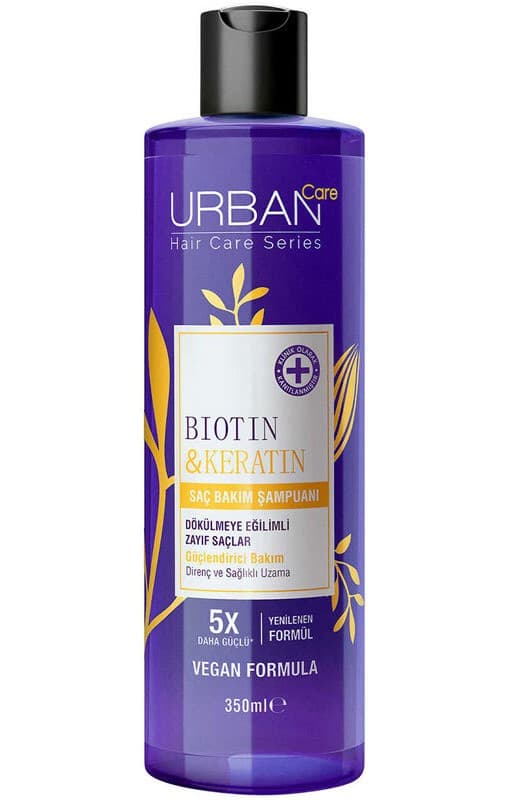 Urban care sampun biotin keratin 350 ml