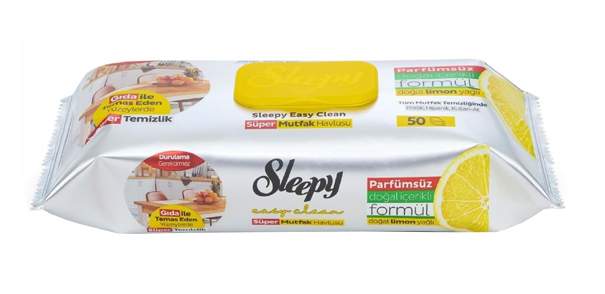 Sleepy easy clean metbex salfet 50 ed limon