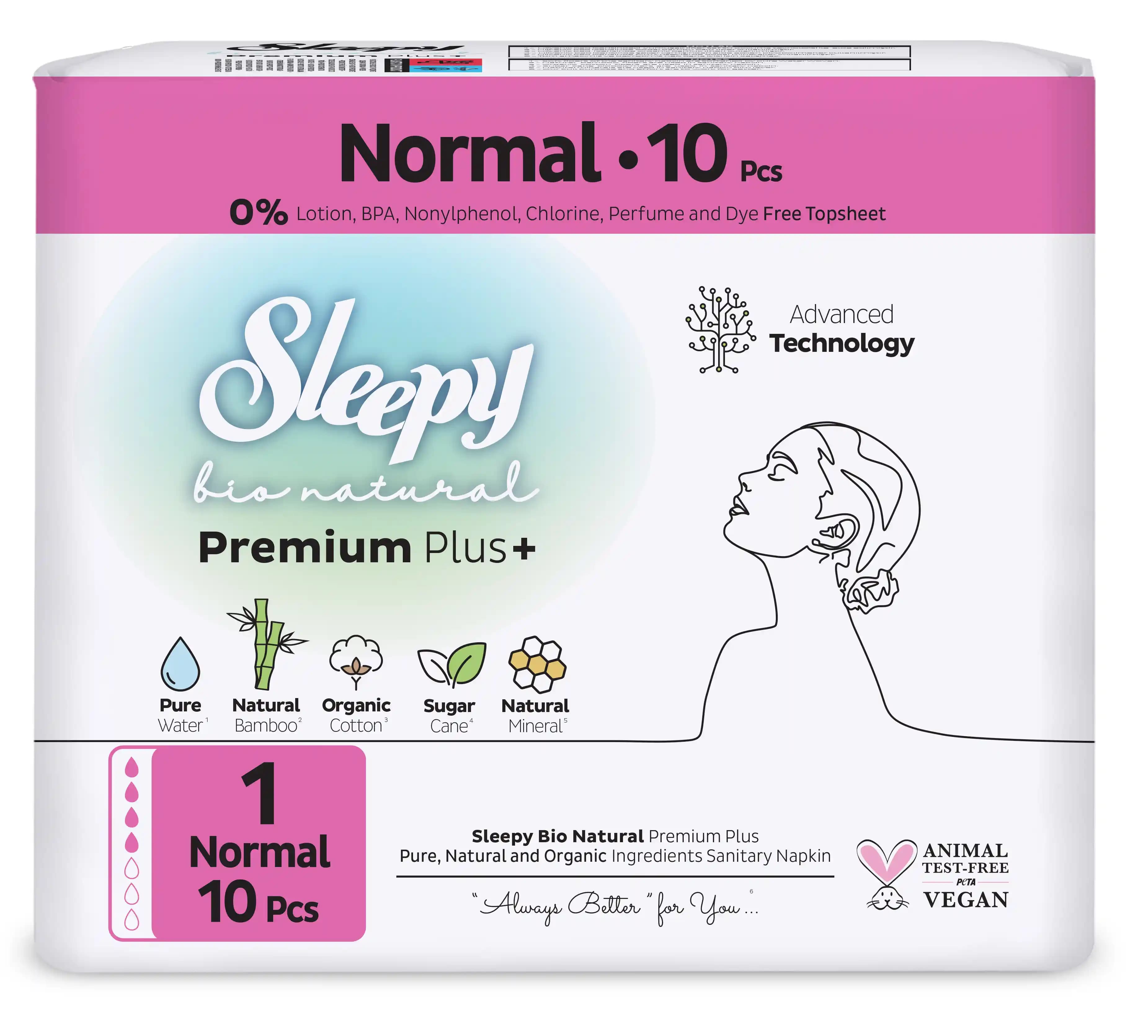 Sleepy bio natura premium plus gigiyenik bez 10 ed