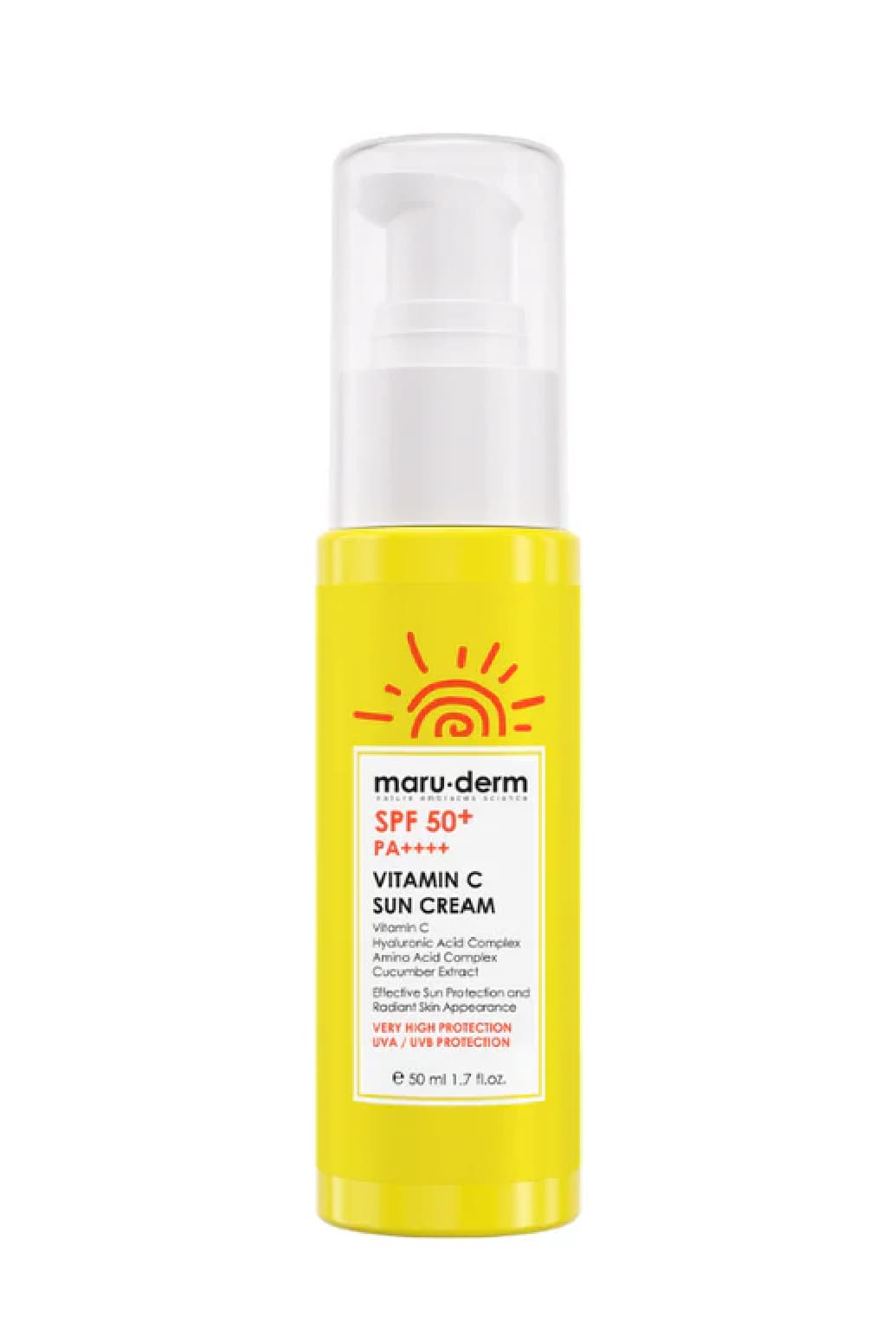 Maruderm gunes kremi spf50+ 50ml vitaminc