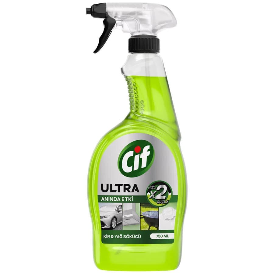 Cif ultra güclü yağ təmizləyici sprey, 750 ml