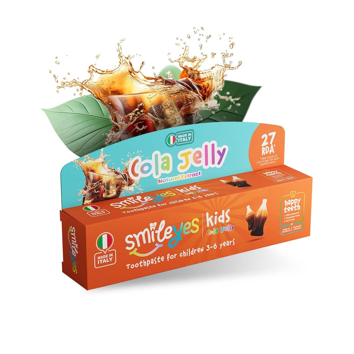 Smile yes usaq dis mecunu 3-6 yas 50 ml cola jeli