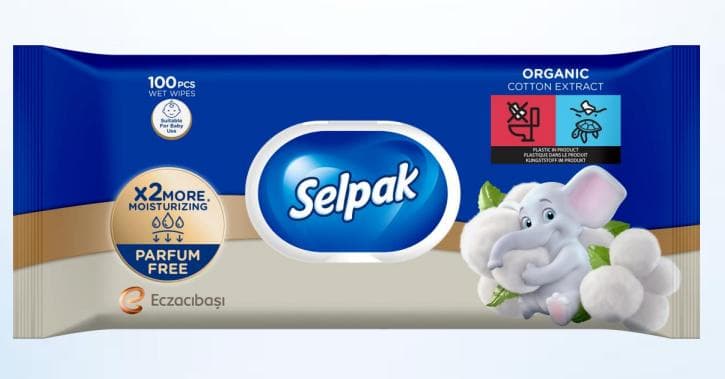 Selpak nem salfet 100 ed