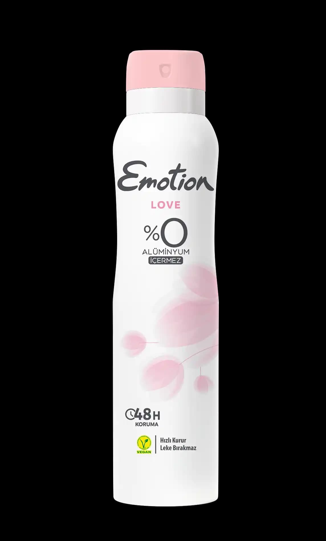 Emotion deo spray love 150 ml