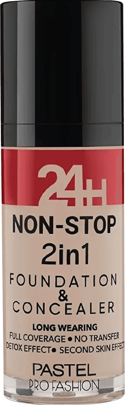 Pastel 24h non-stop 2in1 found& conceal 602