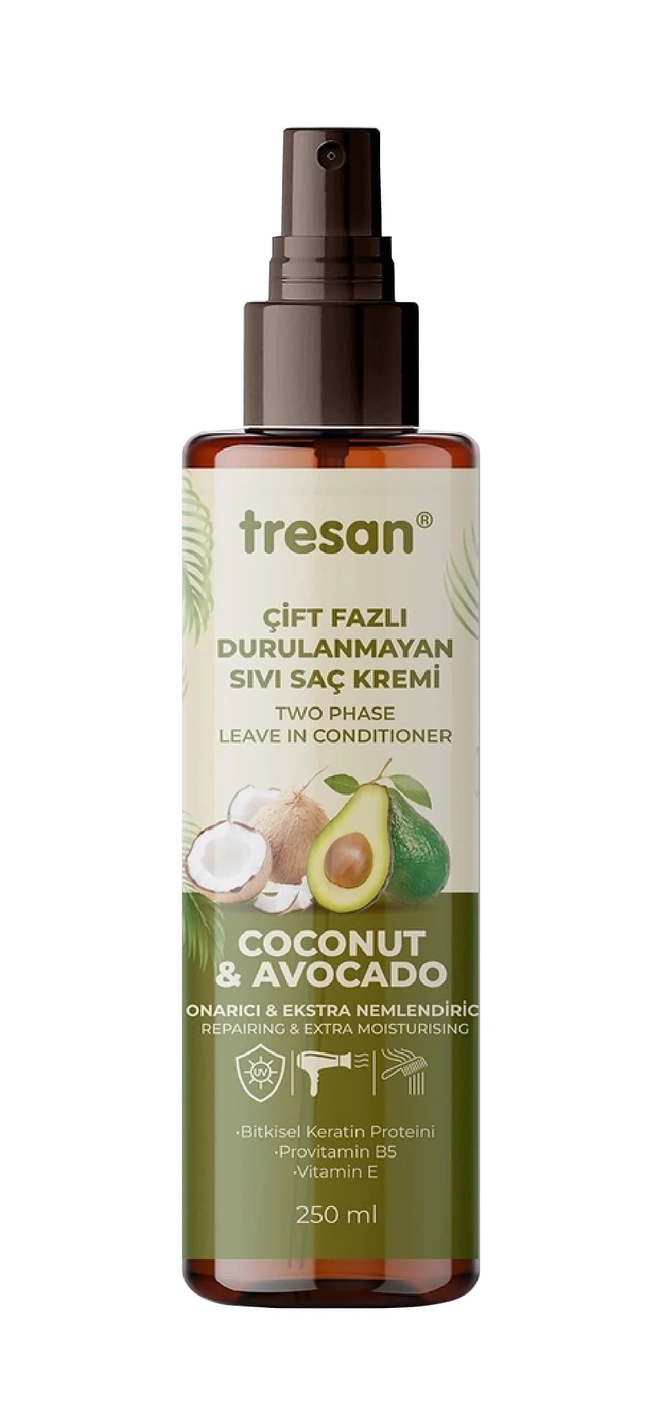 Tresan kokoslu maye saç kondisioneri, 250 ml