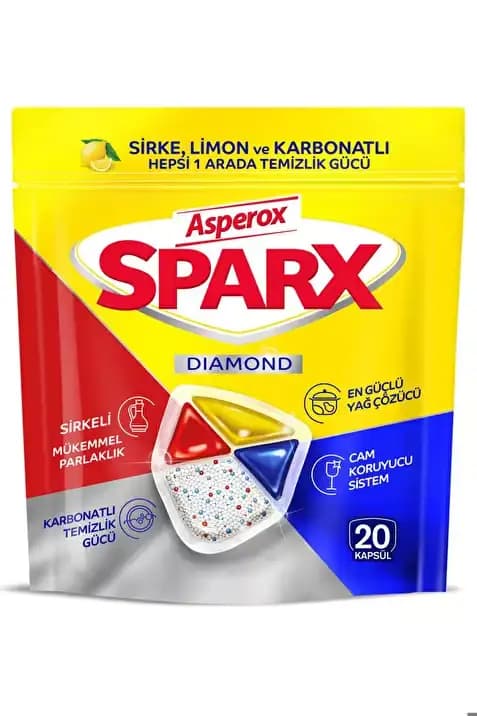 Asperox sprax qabyuyan masin kapsul dýamond 20 ed