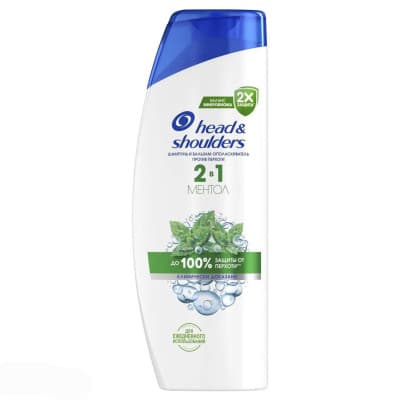 Head shoulders sampun 360ml 2/1 mentol