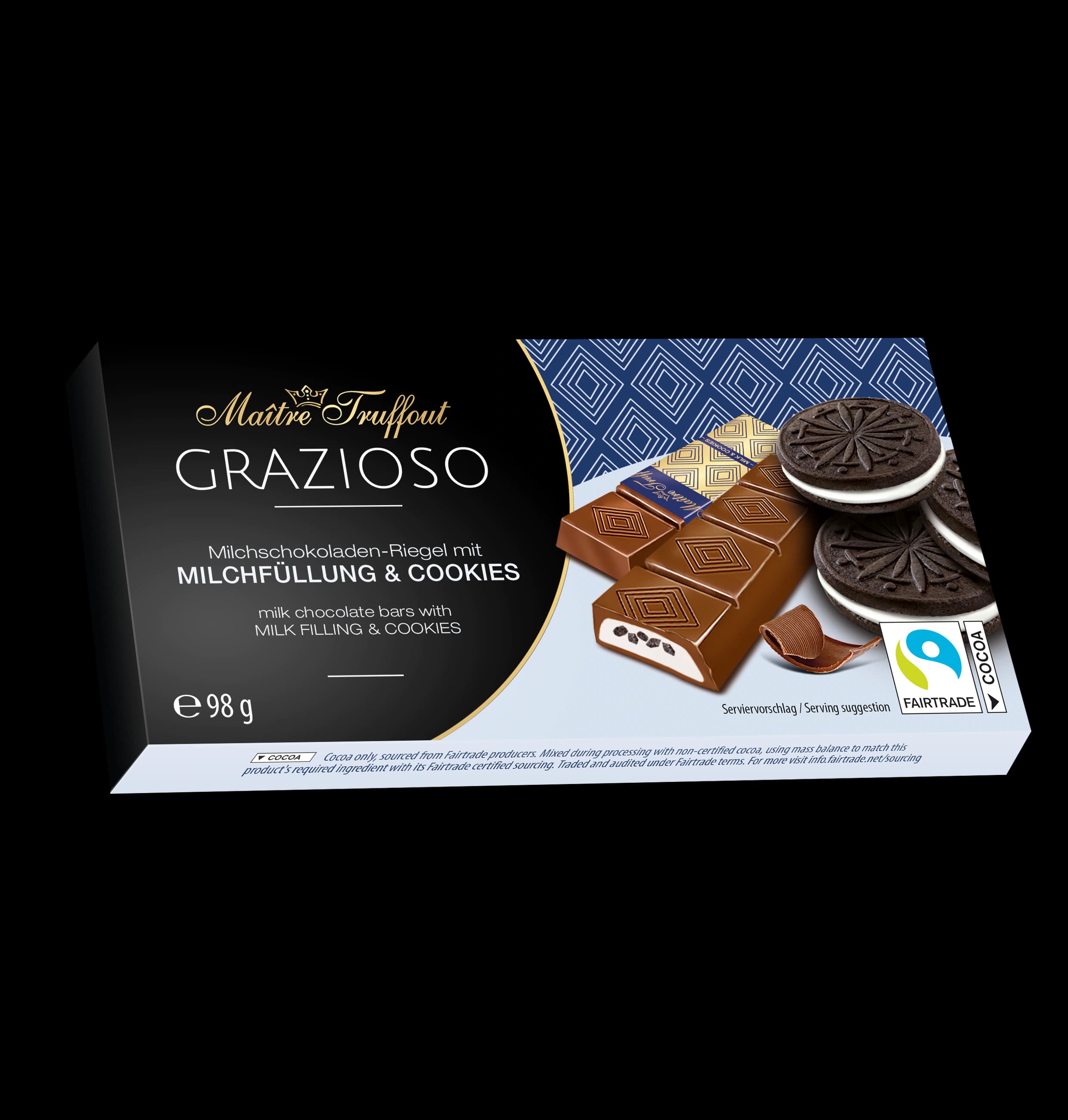 Maitre truffout sokolad 98 qr pecenye parcalari
