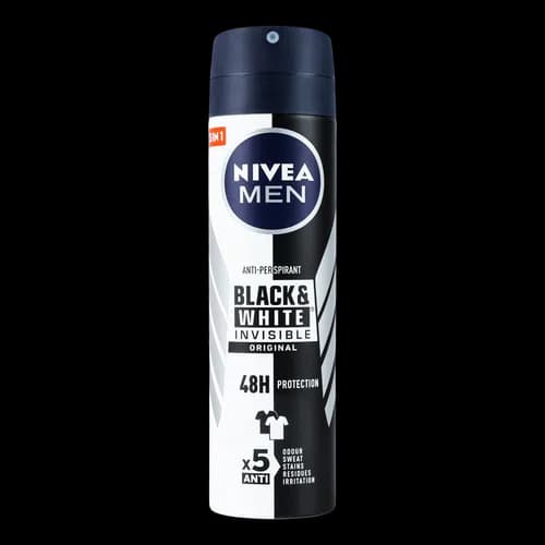 Nivea men deo sprey 150 ml ag qara gorunmez