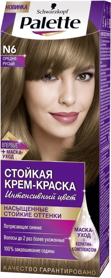 Palette sac boya n6 orta qehveyi