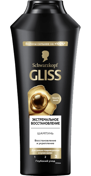 Schwarzk. gliss sampun 400ml ultimate repair