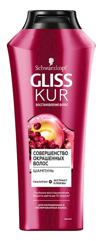 Schwarzk. gliss sampun 400ml color protector