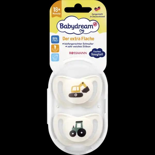 Babydream emzik slim silikon 18+