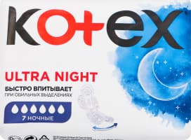 Kotex ultra night bez 7 ed