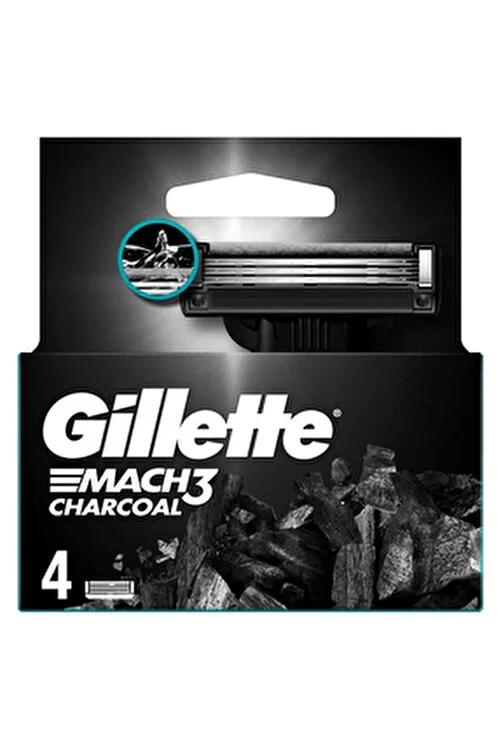 Gillette mach 3 ulguc basligi 4lu komurlu