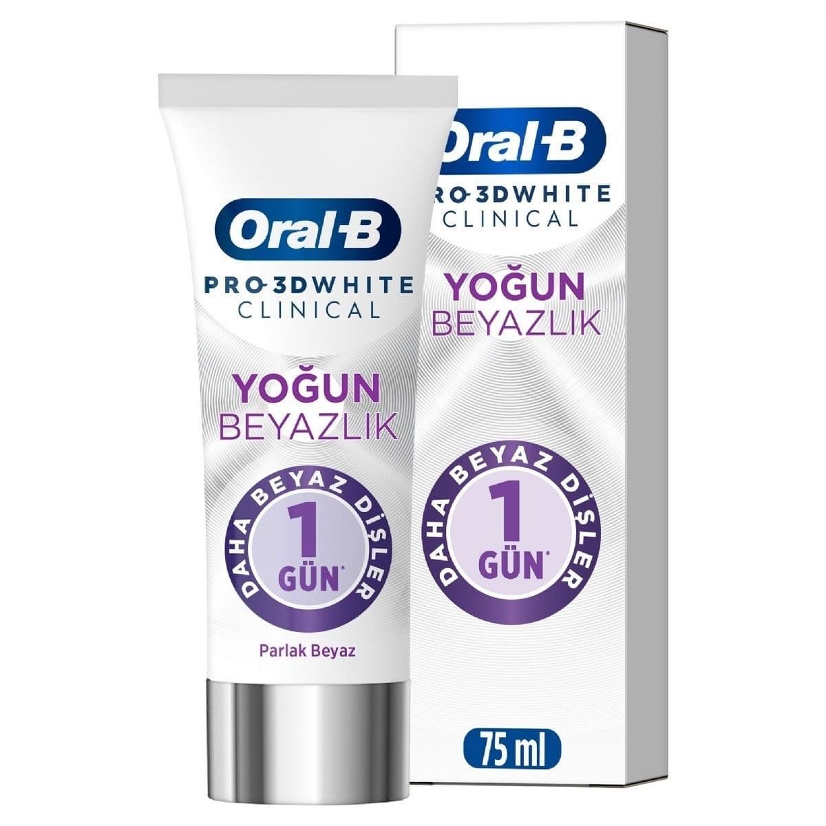 Oral-b 3dw clinical dis mecunu 75 ml radiant white