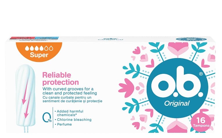 O.b. original tampon 16 eded super