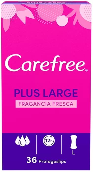 Carefree gunluk bez plus large 36 eded aroma