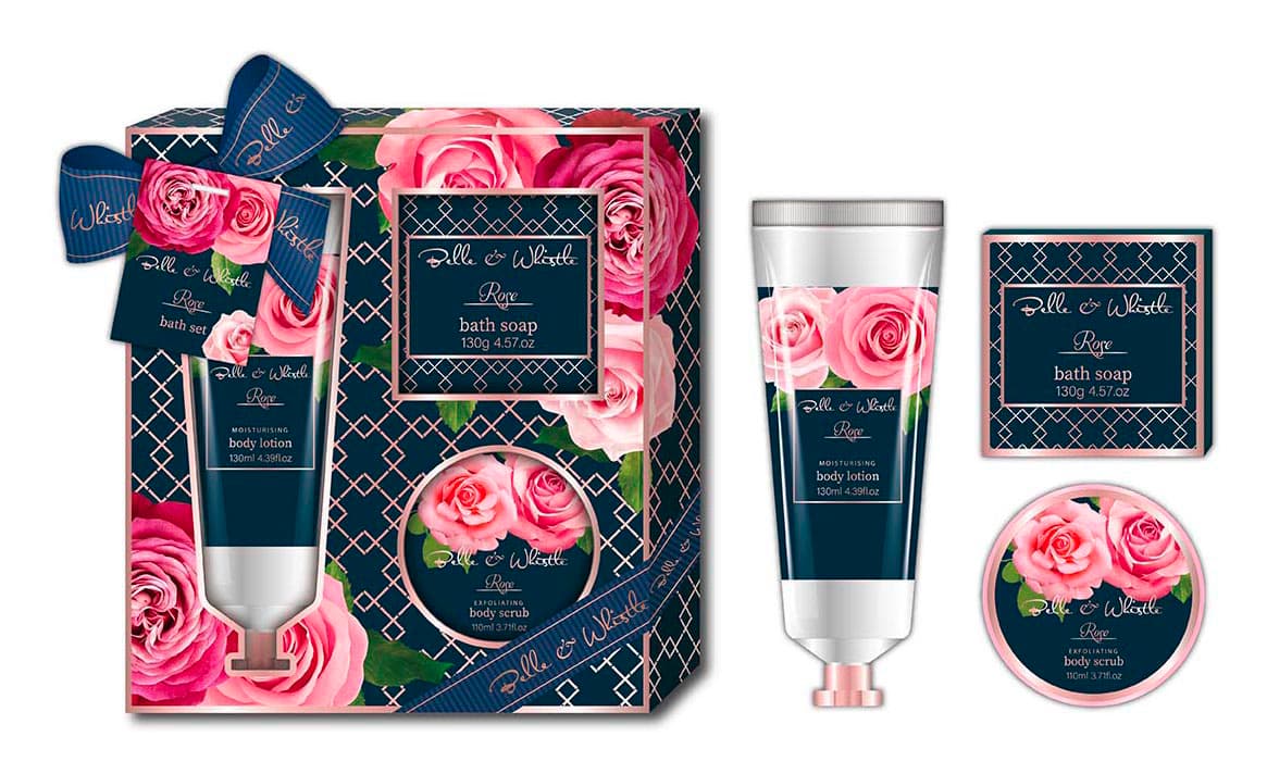 Belle&whistle spring 3lu set rose box