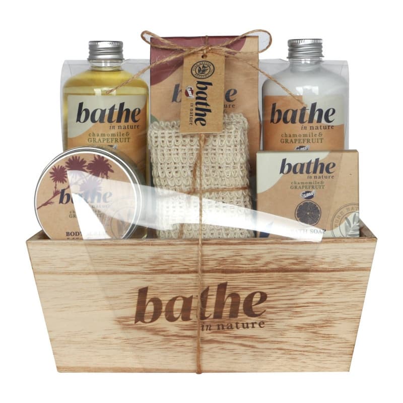Bathe in nature 6li set trapeze wooden