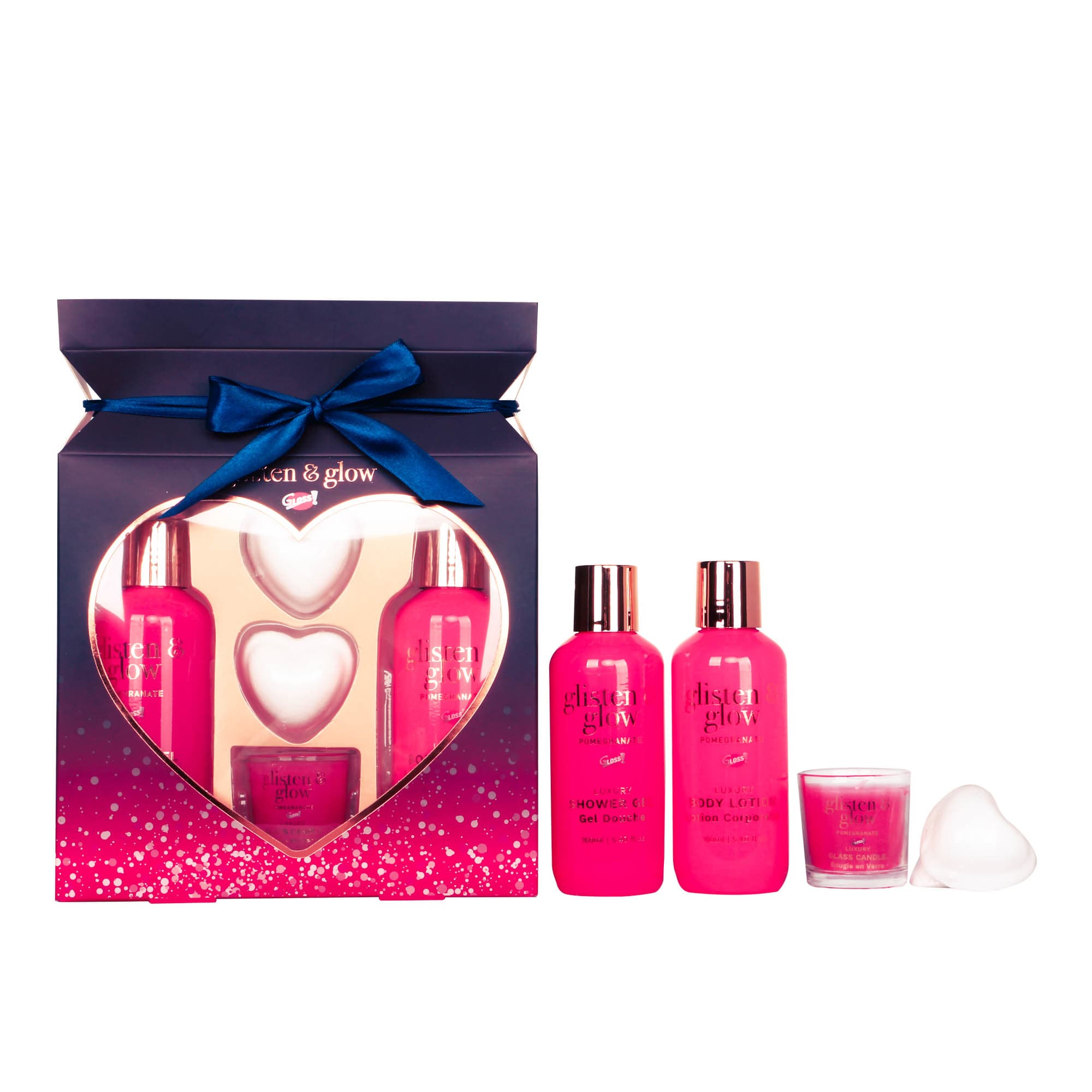 Glisten&glow 4lu set heart box