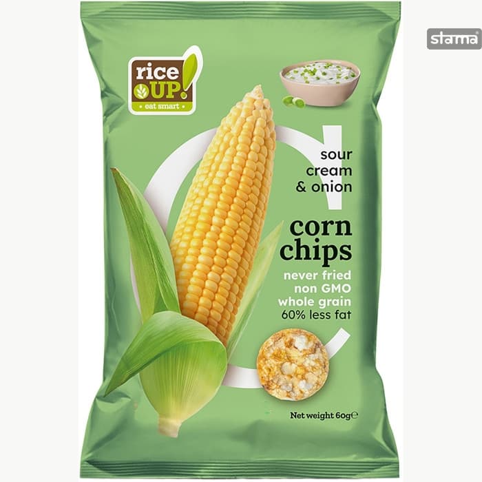 Rice up qargidali cips 60 qr turs krem ve sogan 