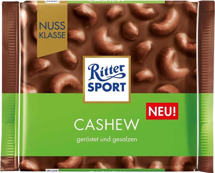 Ritter sport cashew sokolad 100 qr