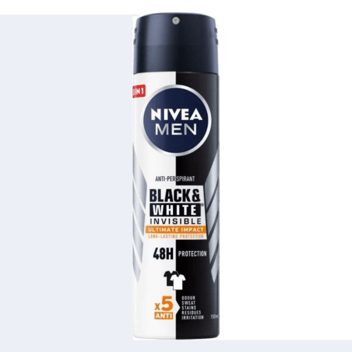 Nivea men deo sprey 150 ml ag ve qara ekstra gorun