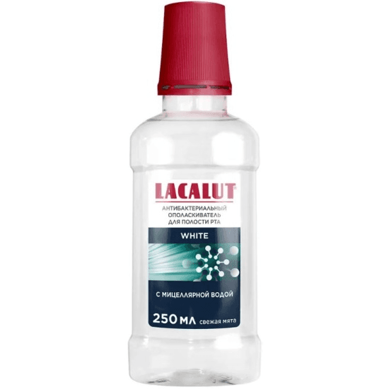 Lacalut agiz yaxalayicisi 250 ml white