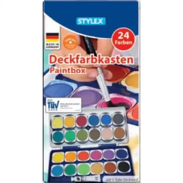 Stylex boya rengli  24 edet