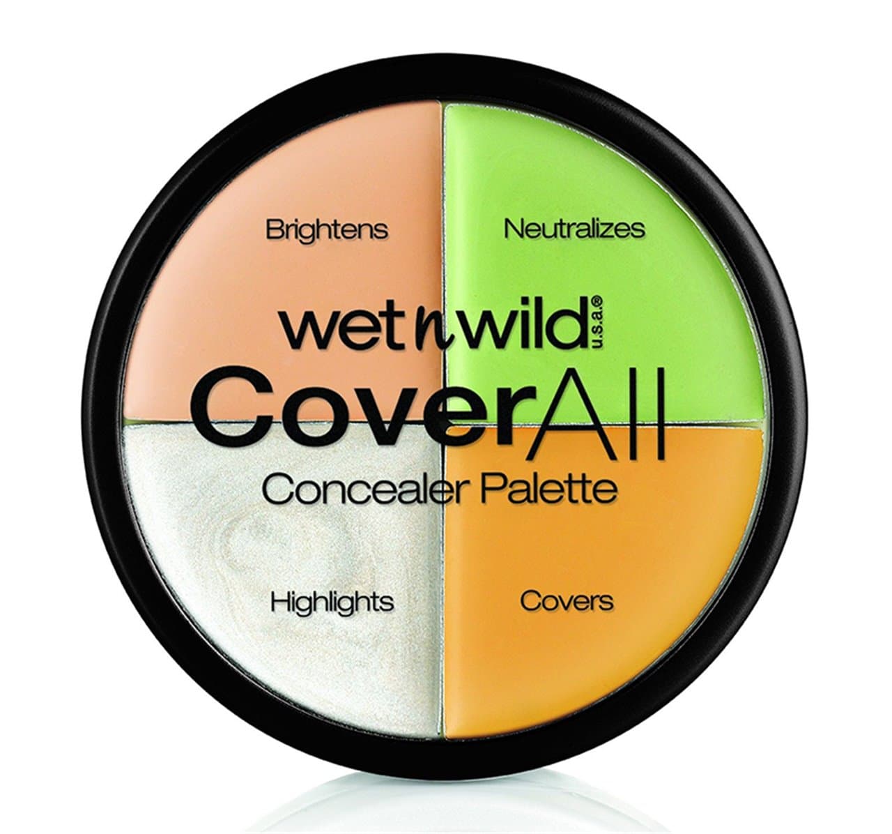 Wet and wild coverall concealer palette 