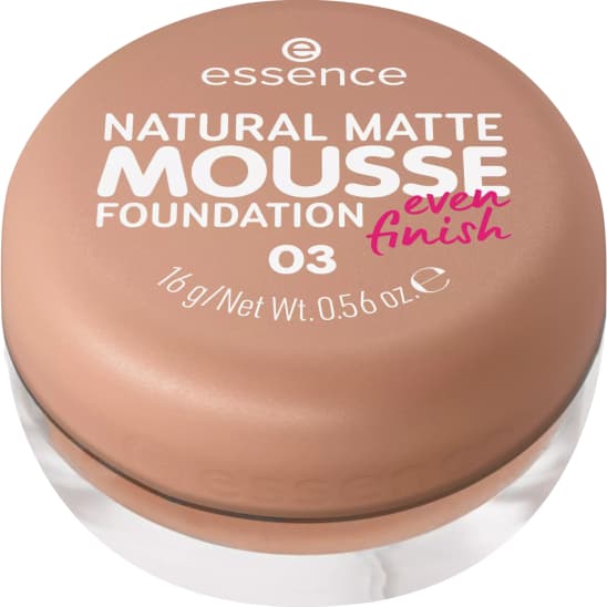 Essence natural matte mousse foundation 03