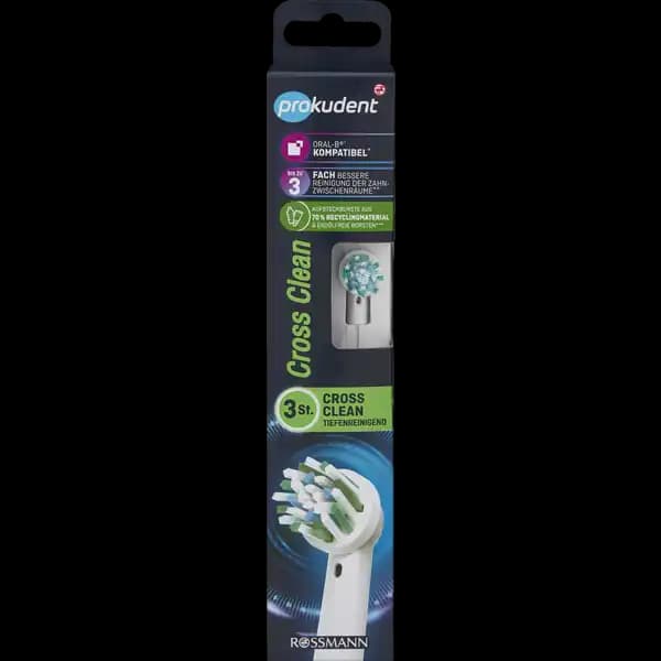 Prokudent elektrik firca basligi 3 ed cross clean