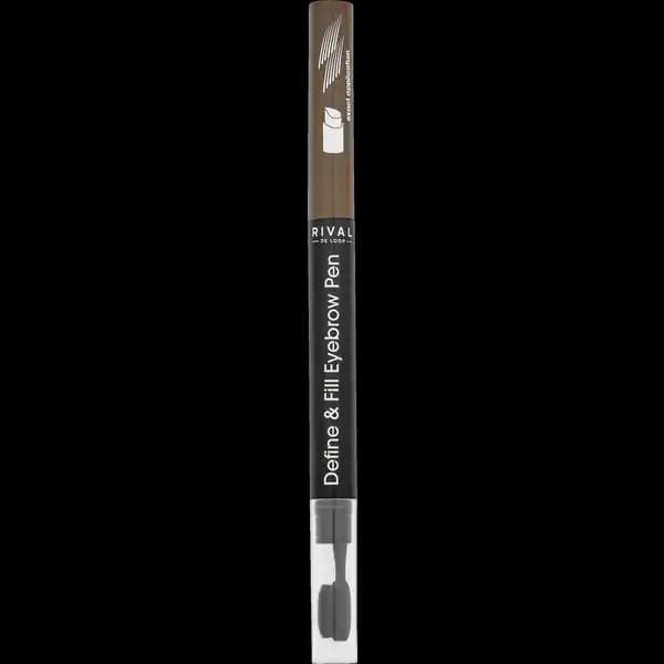 Rival define & fill eyebrow pen 01 almond
