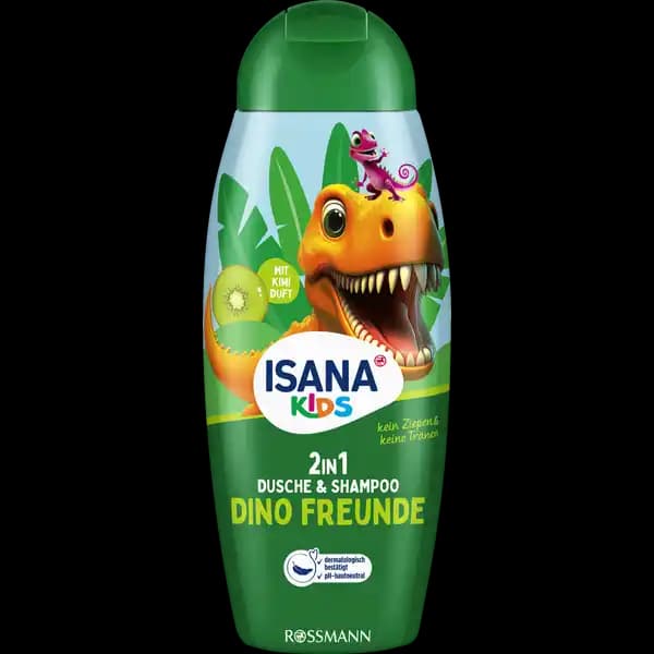 Isana kids sampun-dusgeli dinozavr 300ml