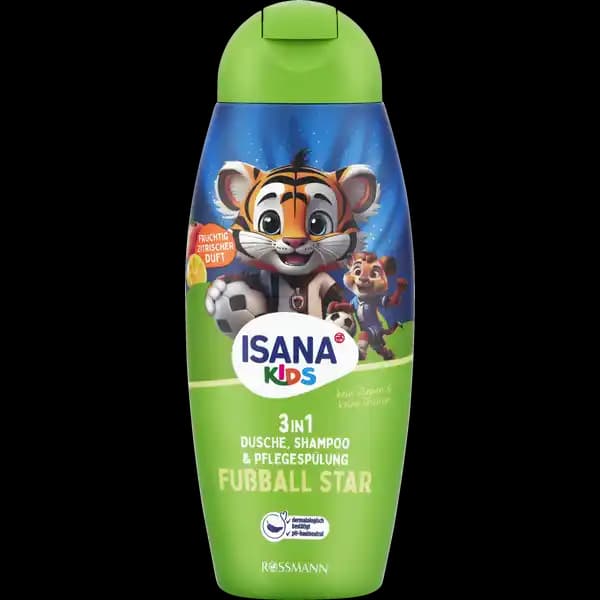 Isana kids usaq 3in1 sampun dus geli konds 300ml