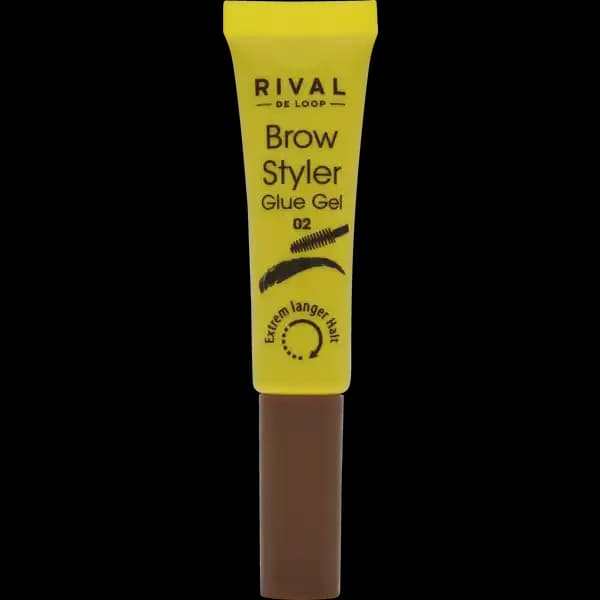 Rival brow styler glue 02 medium brown