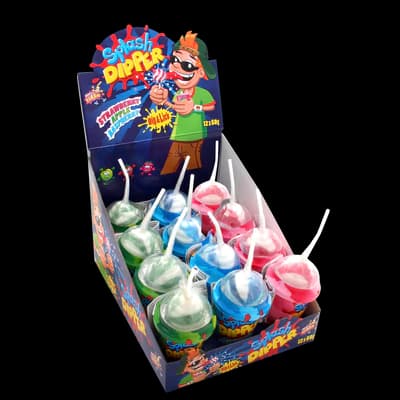 Gunz fizzy cubuqlu konfet 50 qr splash dipper
