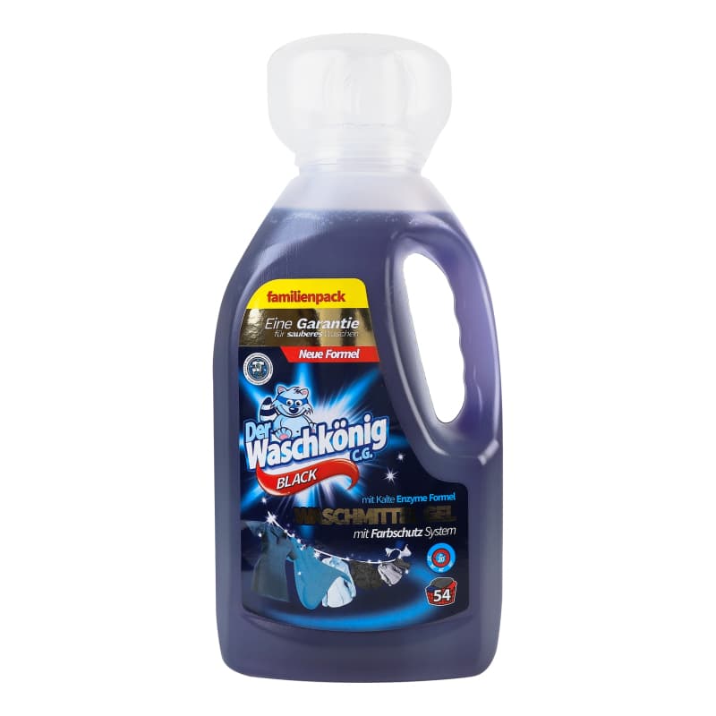 Waschkonig paltar yuyucu gel 1.625 l 54 yuma qara