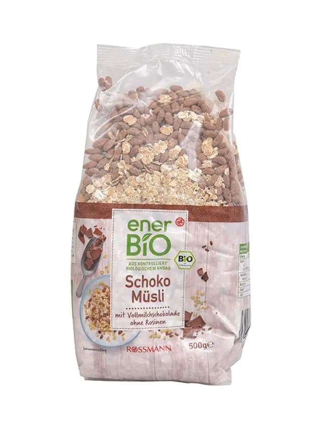 Enerbio musli 500 qr sokolad