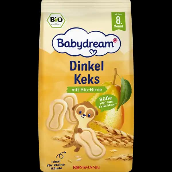 Babydream pecenye orqanik armud 125 qr