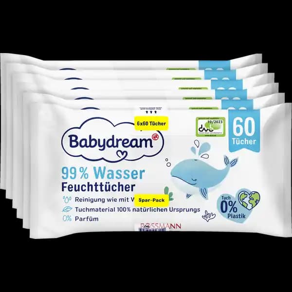 Babydream nem salfet qenaet paket 6x60 eded