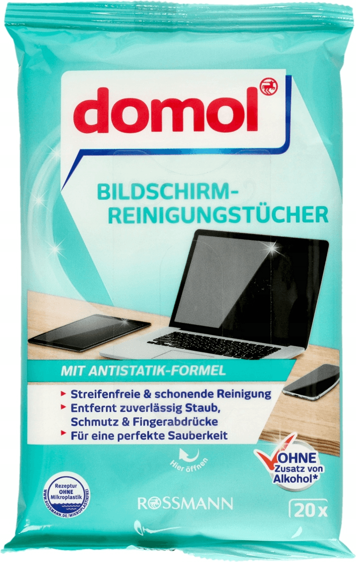 Domol komputer suse temizleyici salfet 20ed