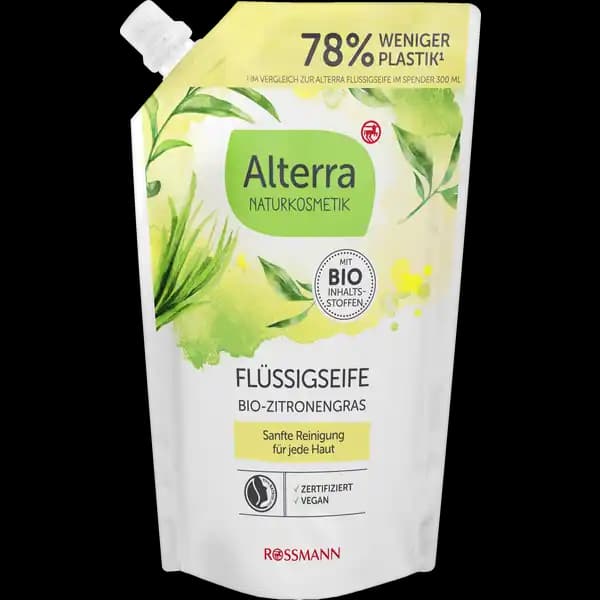 Alterra maye sabun 500 ml refill limon out