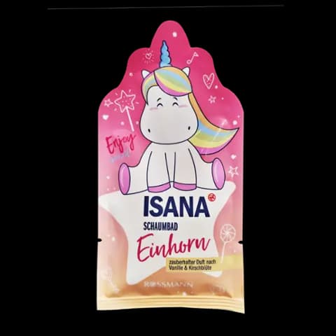 Isana vanna kopuyu 40 ml 3d einhorn