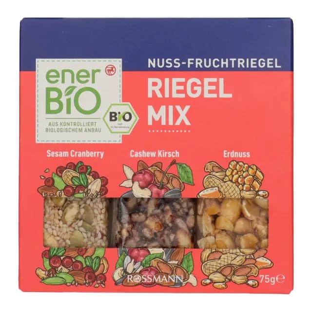 Enerbio bar 75 qr meyve qarisimlari